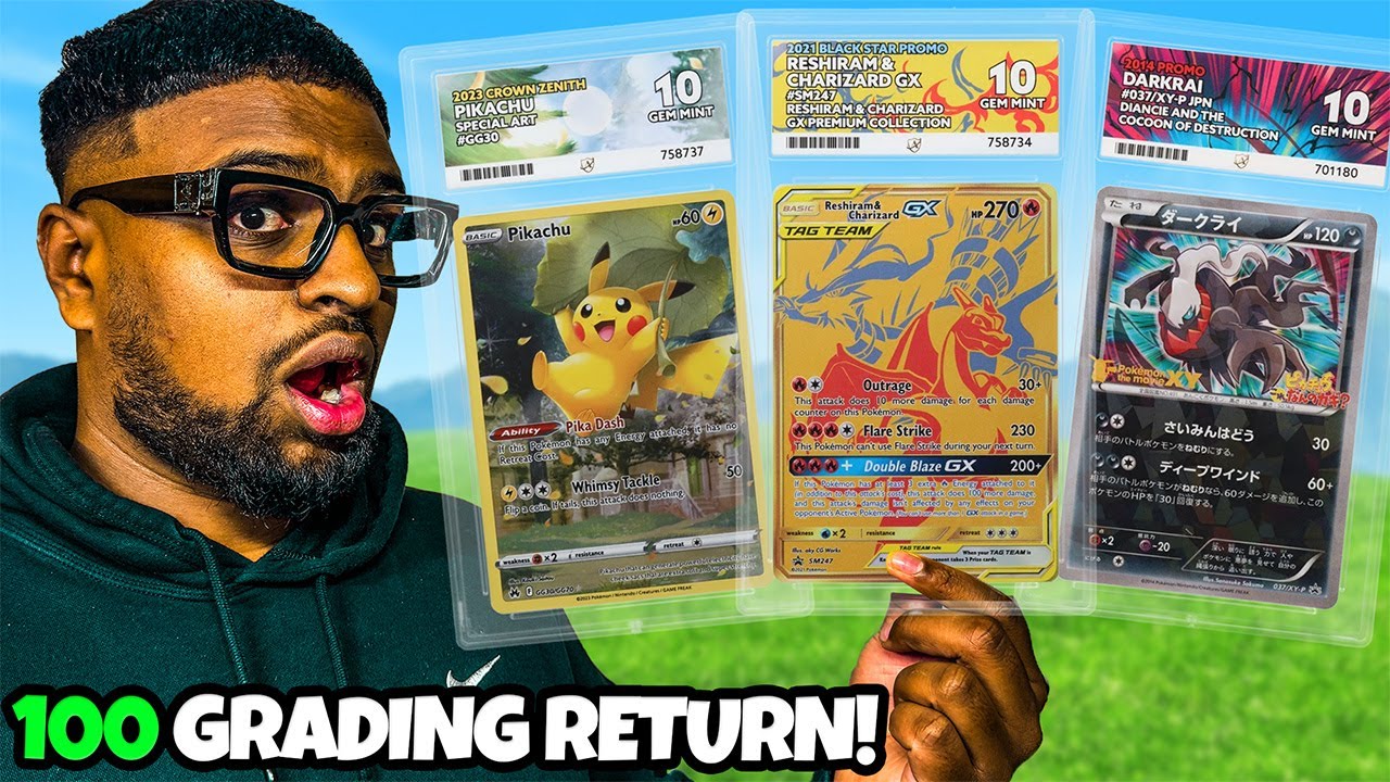GRADING 100+ CARDS WITH ACE GRADING! WORTH IT?