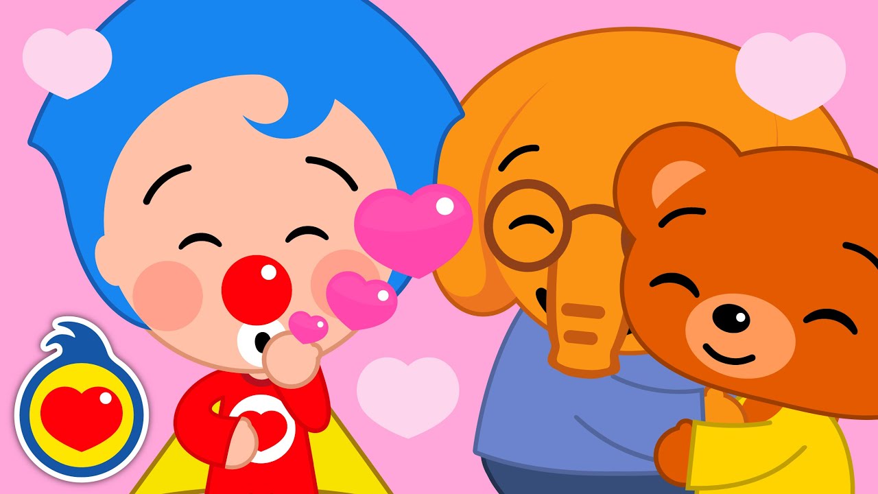 Un Beso, Un Abrazo 💞🤗 Canciones Infantiles | Plim Plim