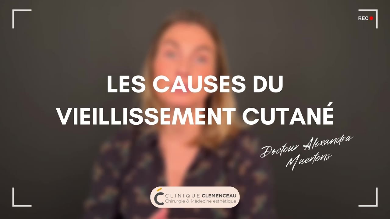 Quelles sont les causes du vieillissement du visage ? Le Docteur Alexandra Maertens vous répond !