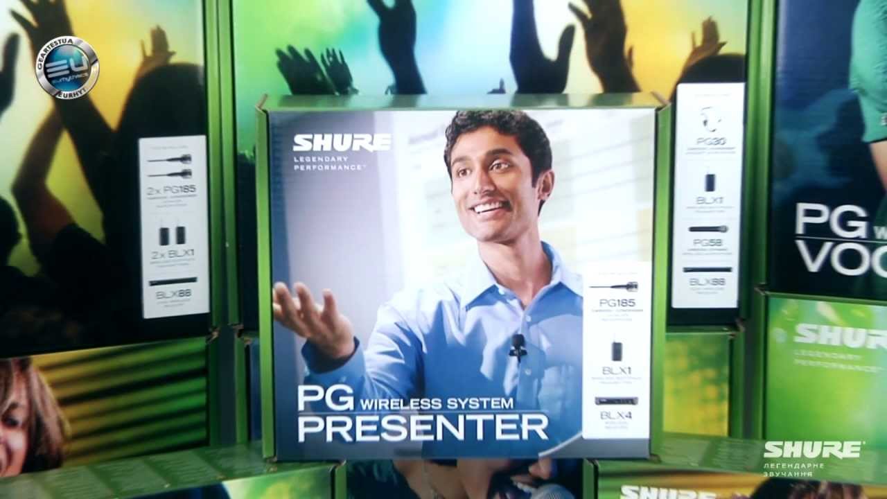 SHURE PG Wireless System BLX14/PG85 - By GearTestUa