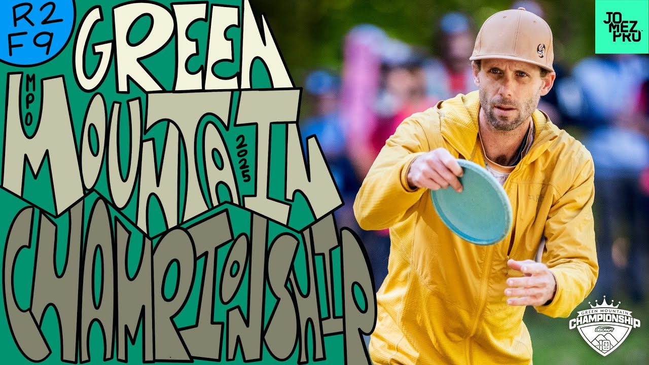 2025 Green Mountain Championship | MPO R2F9 | Robinson, Gossage, Callaway, Bell | Jomez Disc Golf