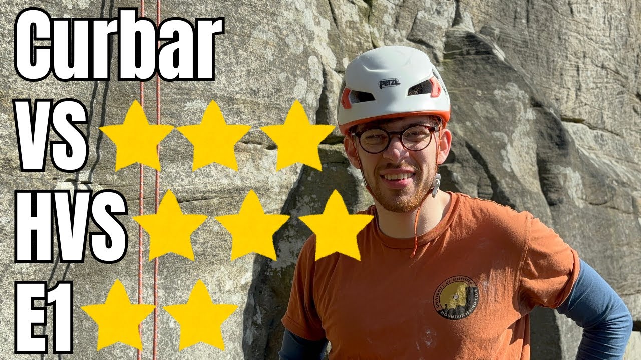 Hardest E1 ever? Trad climbing at Curbar!