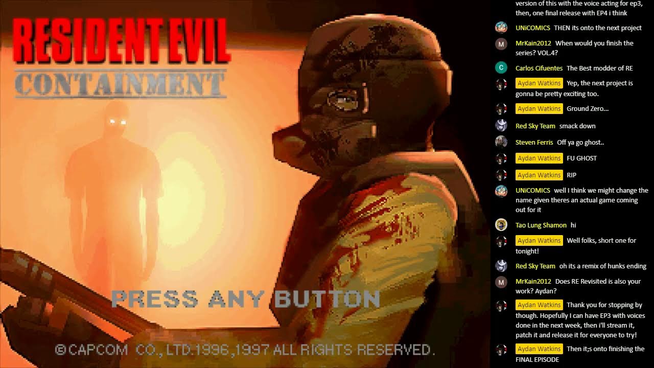 Resident Evil: Containment (Episode 2) Voice Acting Test