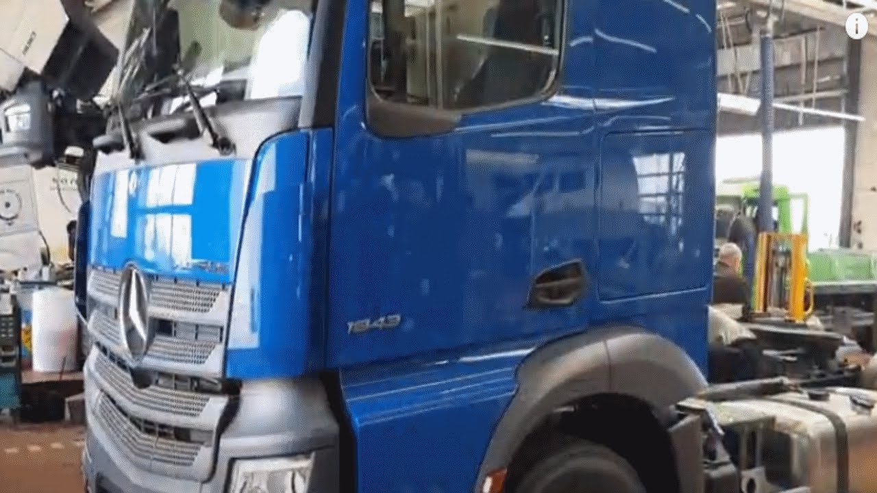 GPSauge Einbau Tutorial - Mercedes Actros MP5 / Telematik für Mercedes LKW