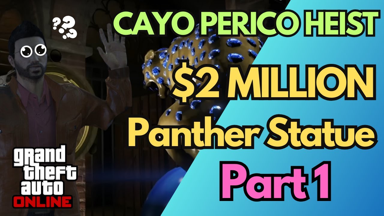 Fast & Easy Guide to Panther Statue in Cayo Perico Heist | GTA 5 Online Heist Strategy!