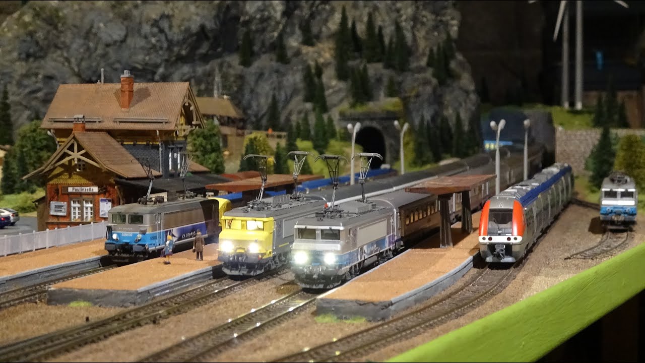 Miniature échelle HO : TER Bourgogne et Franche Comté sur mon Réseau