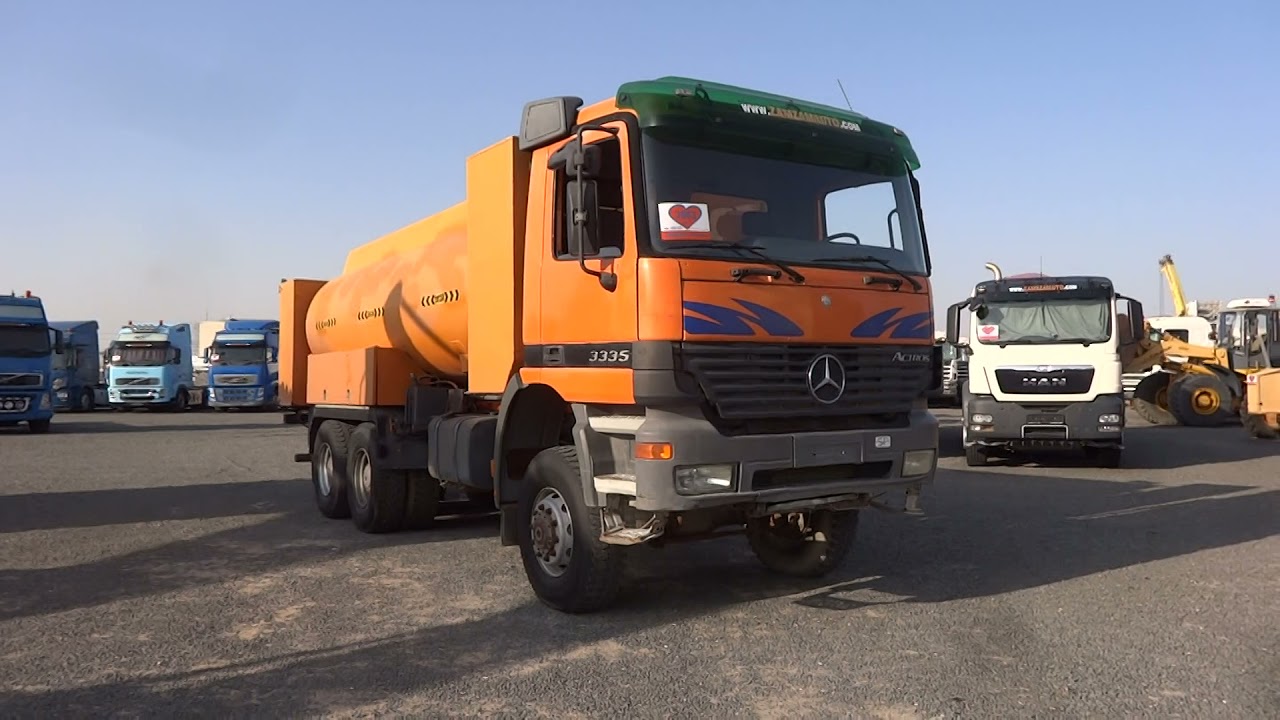 Mercedes Benz Tanker Fuel & Oil Tanker 2003 6x6   K840707 00855