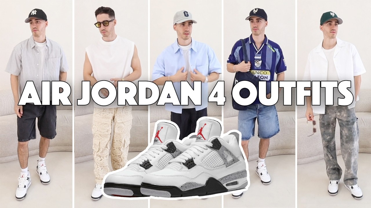 9 Easy Ways to Style the Air Jordan 4 White Cement