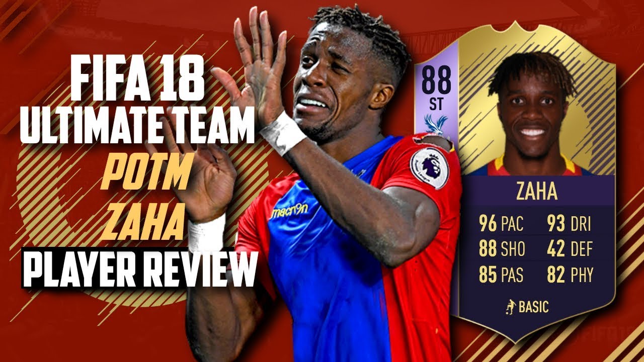 88 POTM ZAHA PLAYER REVIEW FIFA 18 | 88 POTM ZAHA REVIEW | FIFA 18 ULTIMATE TEAM