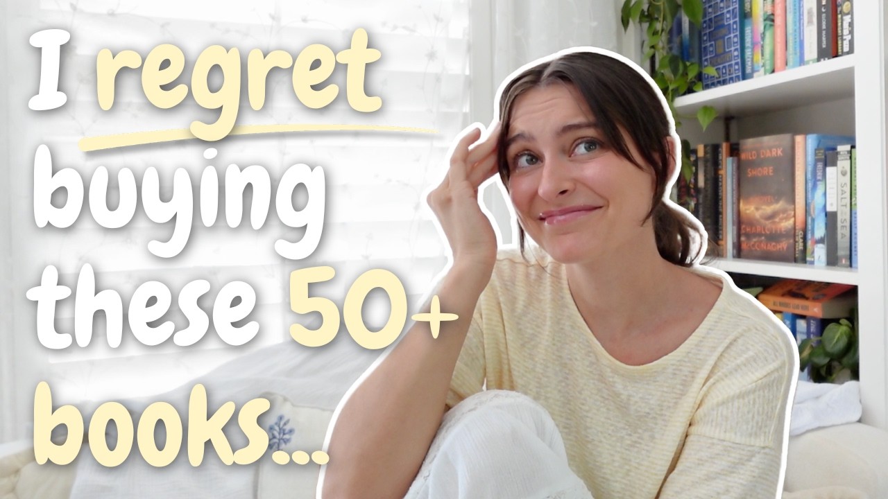 MASSIVE BOOK UNHAUL📚❌ | *why I don't want to buy books anymore* (it's not as bad as it sounds!)