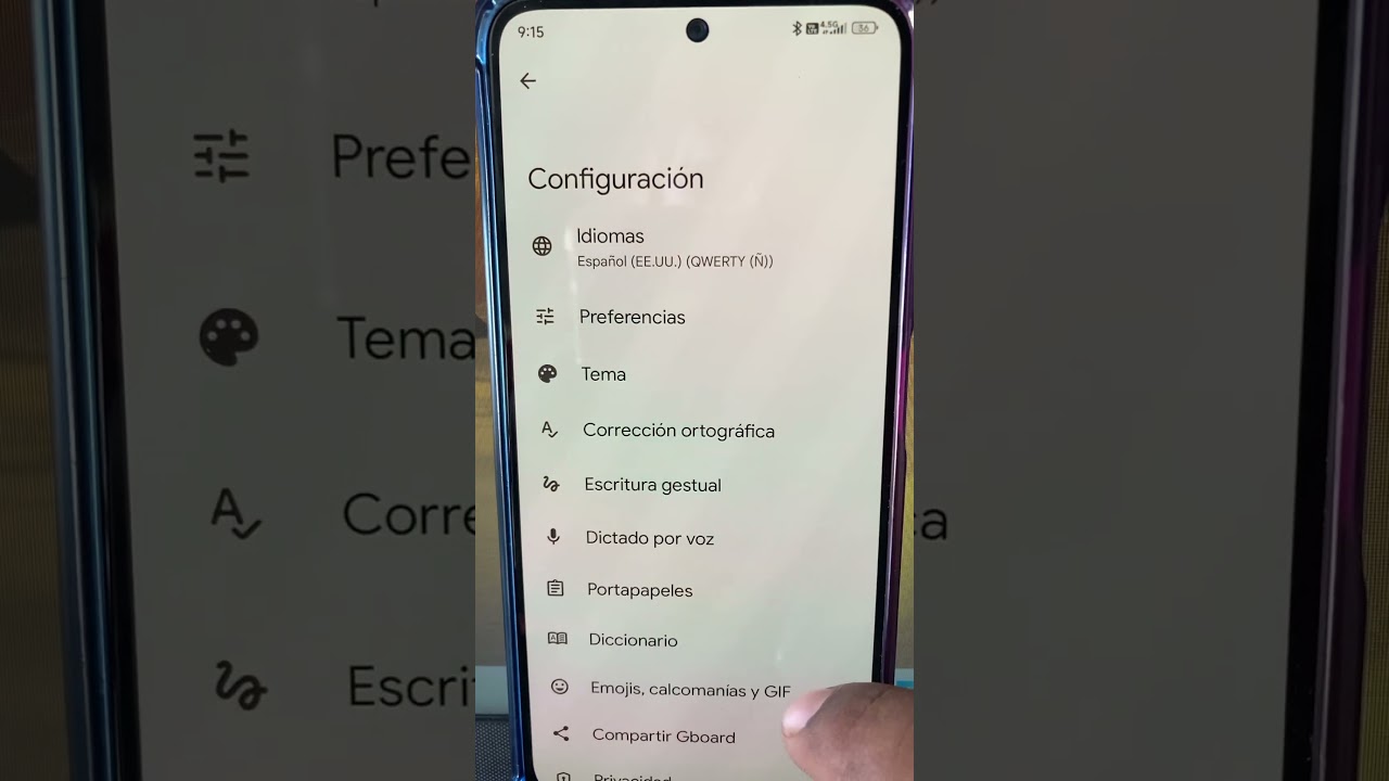 Desactivar vibraci&oacute;n en el teclado #Redmi #Android y colocamos la fila de n&uacute;meros 😄