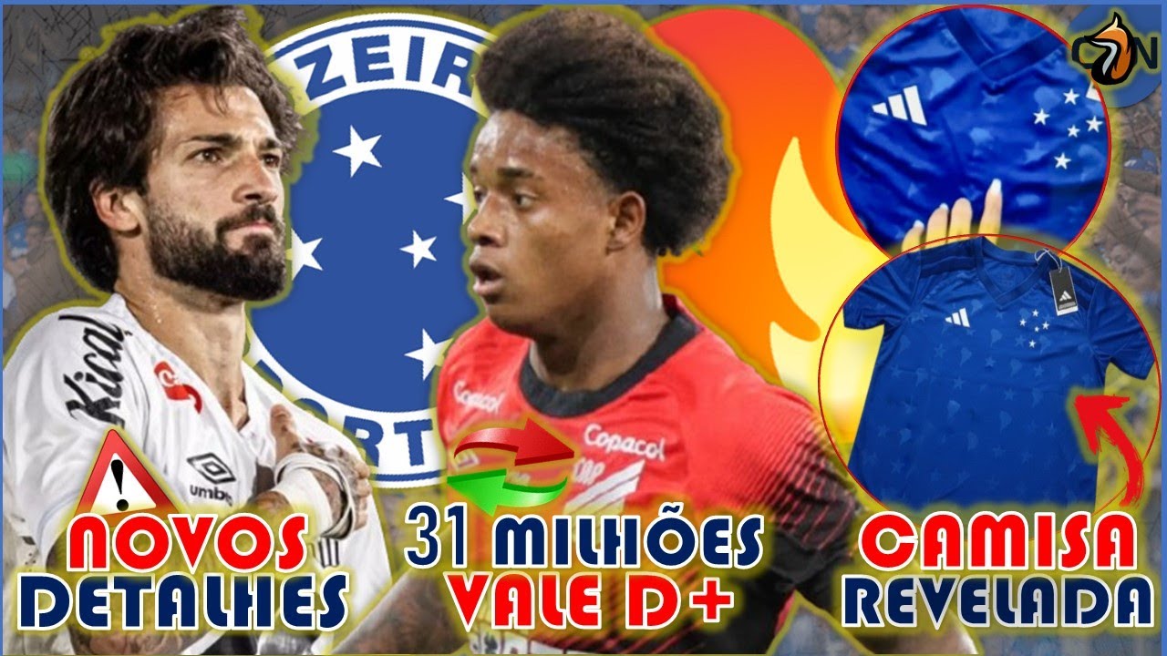 🔥🦊 31 MILHÕES POR JOIA DO CAP VALE 💙 REVELADO NOVA CAMISA PRA 2026 ⚠️ CONTRATO DO LAUTARO 📝 MP10 E+