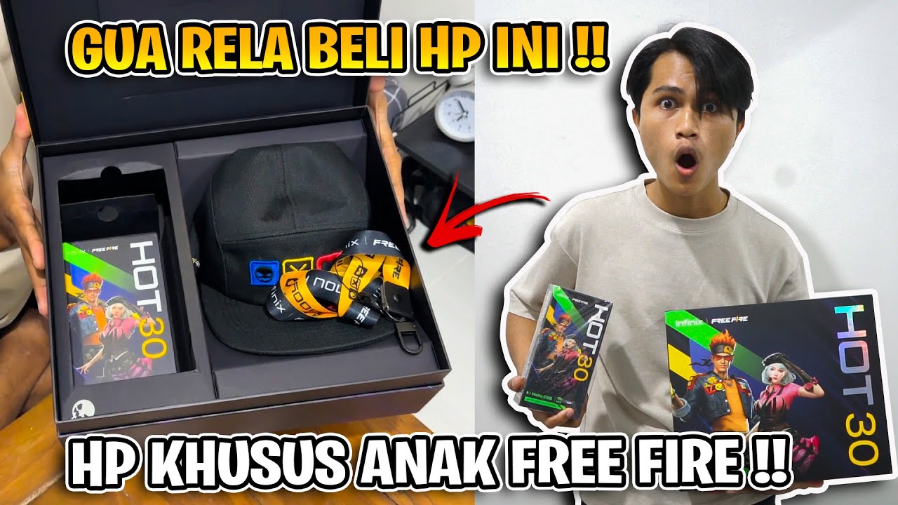 AKU RELA BELI HP KHUSUS BUAT ANAK FREE FIRE !! KEREN BANGET CUMA SEDIKIT YANG PUNYA !!