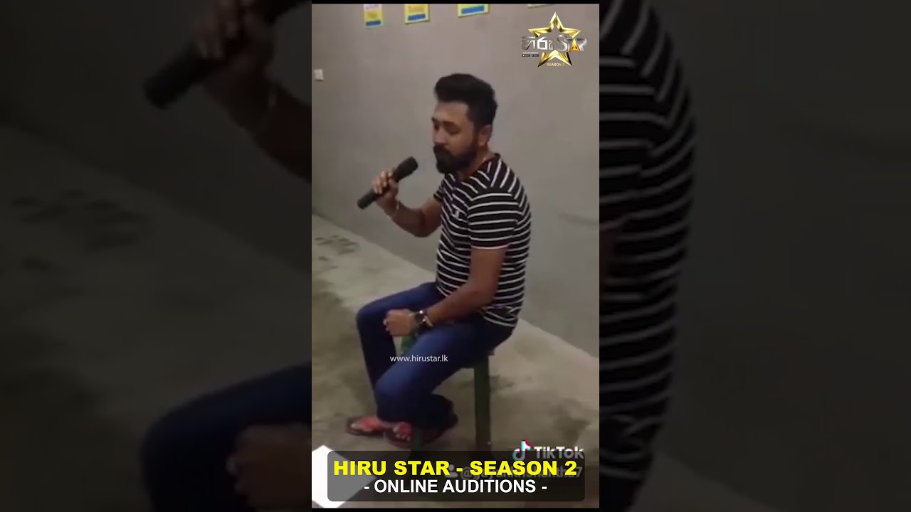 Dissanayake Mudiyanselage Gayan Krishantha| Hiru Star - Season 02 | Online Auditions