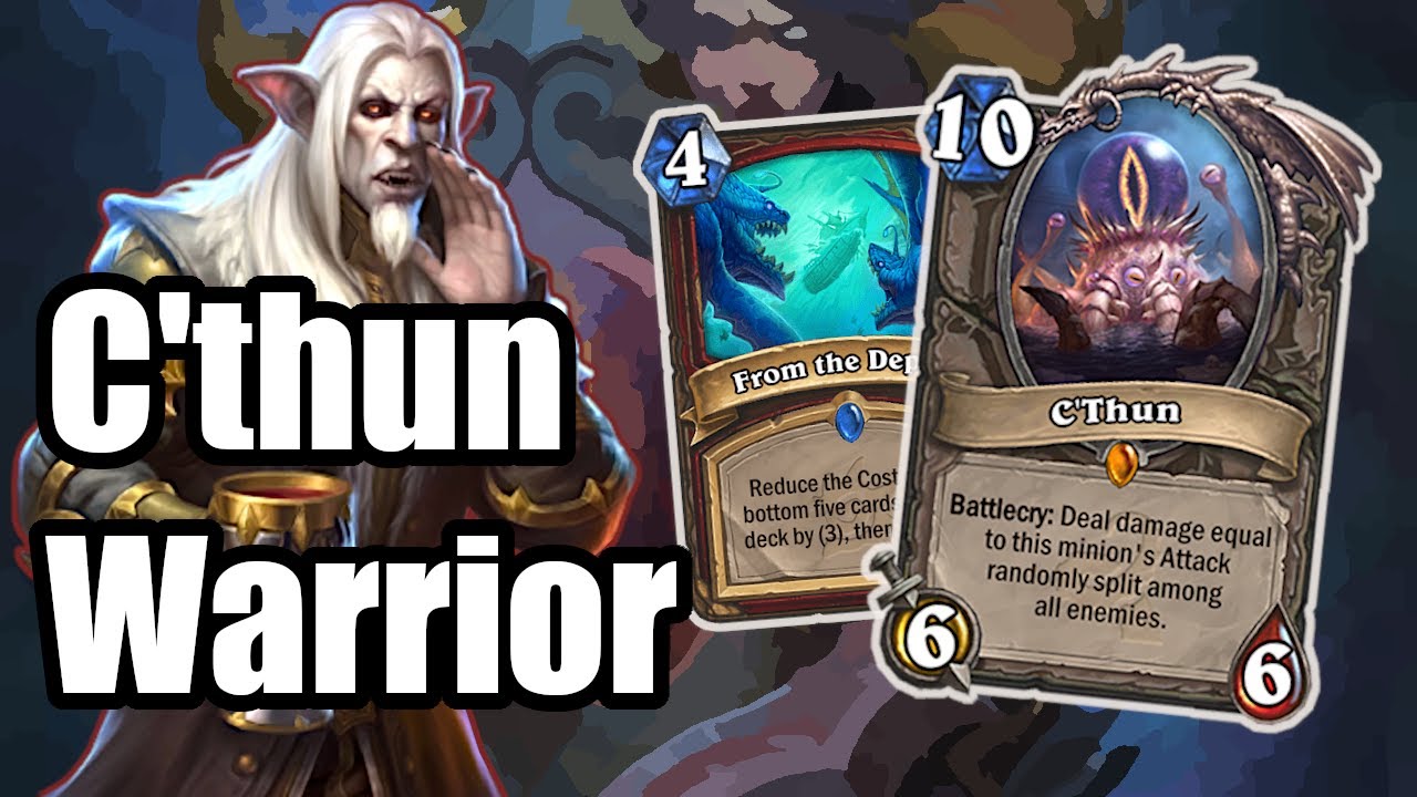 XL C'thun Warrior | Highlight Games | Wild Hearthstone