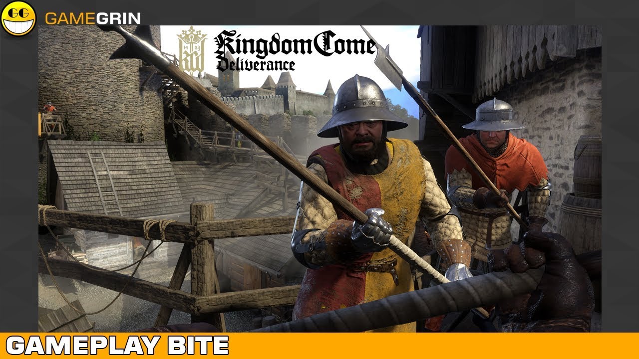 What Happens if Arrested in Kingdom Come Deliverance's First Half Hour - GameGrin Shorts