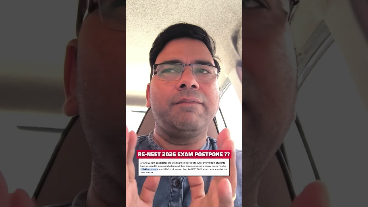 RE NEET 2026 POSTPONED??????
