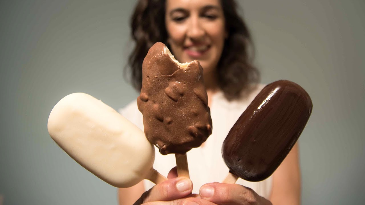 How to make homemade Magnum Ice Cream at home - without an Ice machine