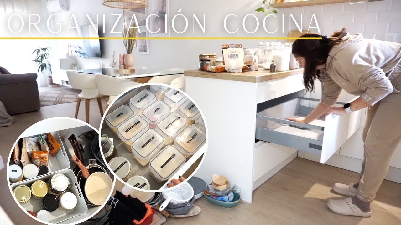 🍴🔪Organización CAJONES de la COCINA con ACCESORIOS DE IKEA + limpieza NEVERA 🧼