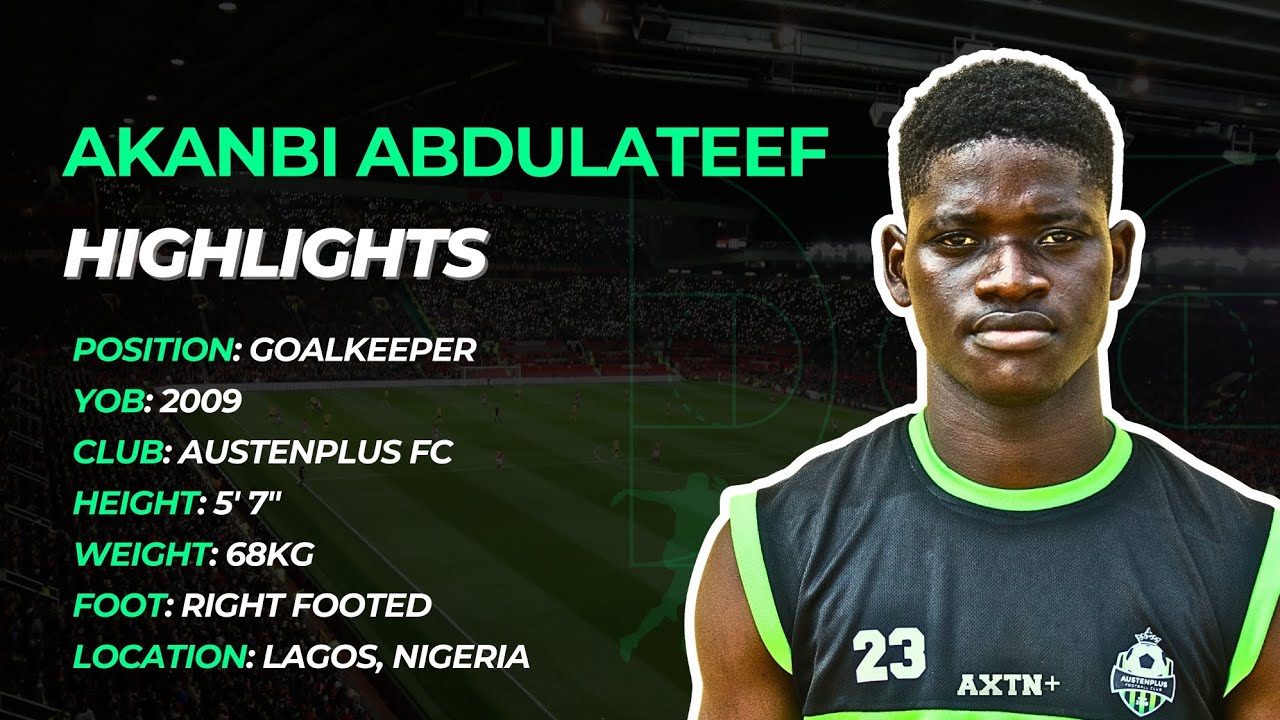 GOALKEEPER HIGHLIGHTS | Akanbi Abdulateef | Austenplus FC 🧤🔥