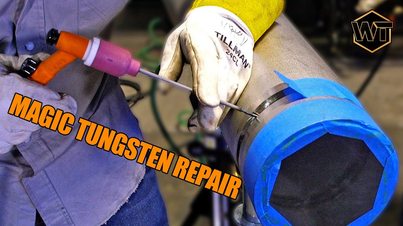 How to Repair a TIG Root Pass with a 6010 Rod | THE MAGIC TUNGSTEN