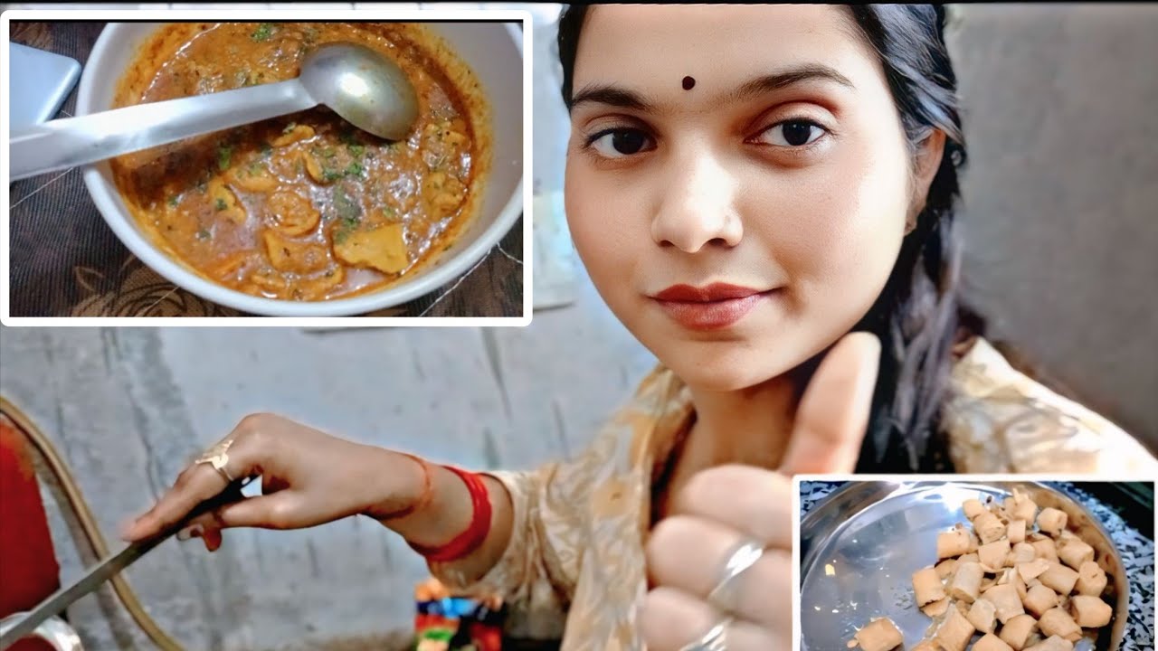आज बनाई बेसन के गट्टे की सब्जी !😂#viralvideo #videoblog #viralvideo #youtubevideo 