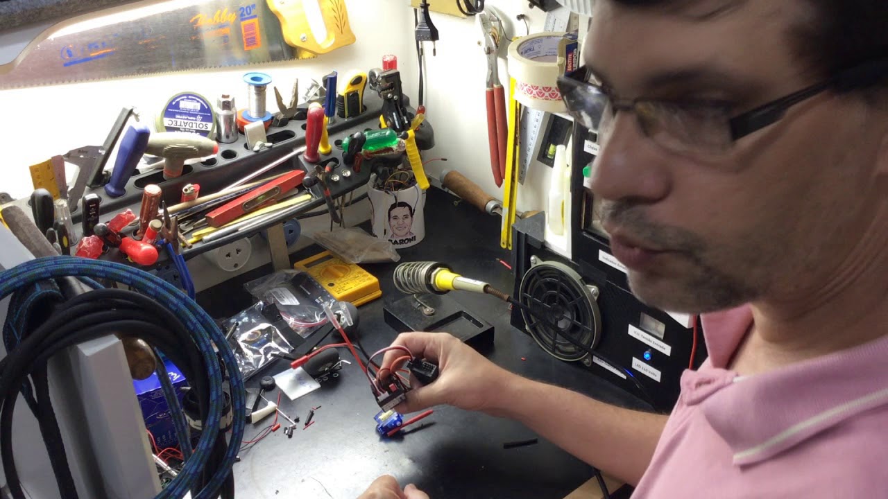 Como configurar o ESC escovado modelo S10E-RTR - Reversão do motor e uso de LIPO ou níquel-hidreto