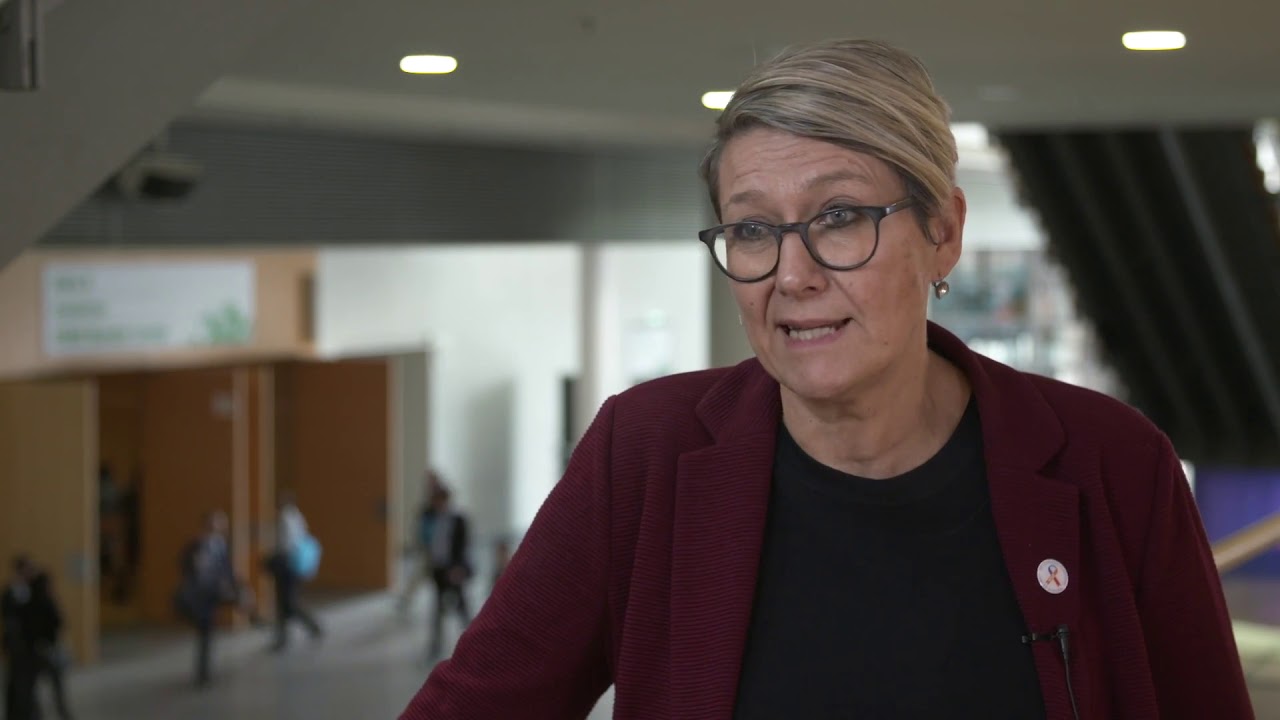 Lena Sharp, ESMO 2018 &ndash; The European Oncology Nursing Society