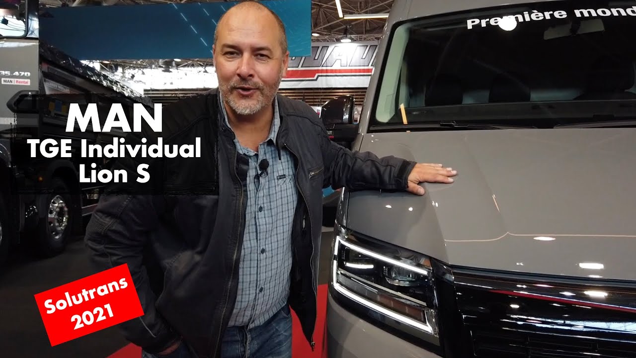 MAN TGE Individual Lion S à Solutrans 2021