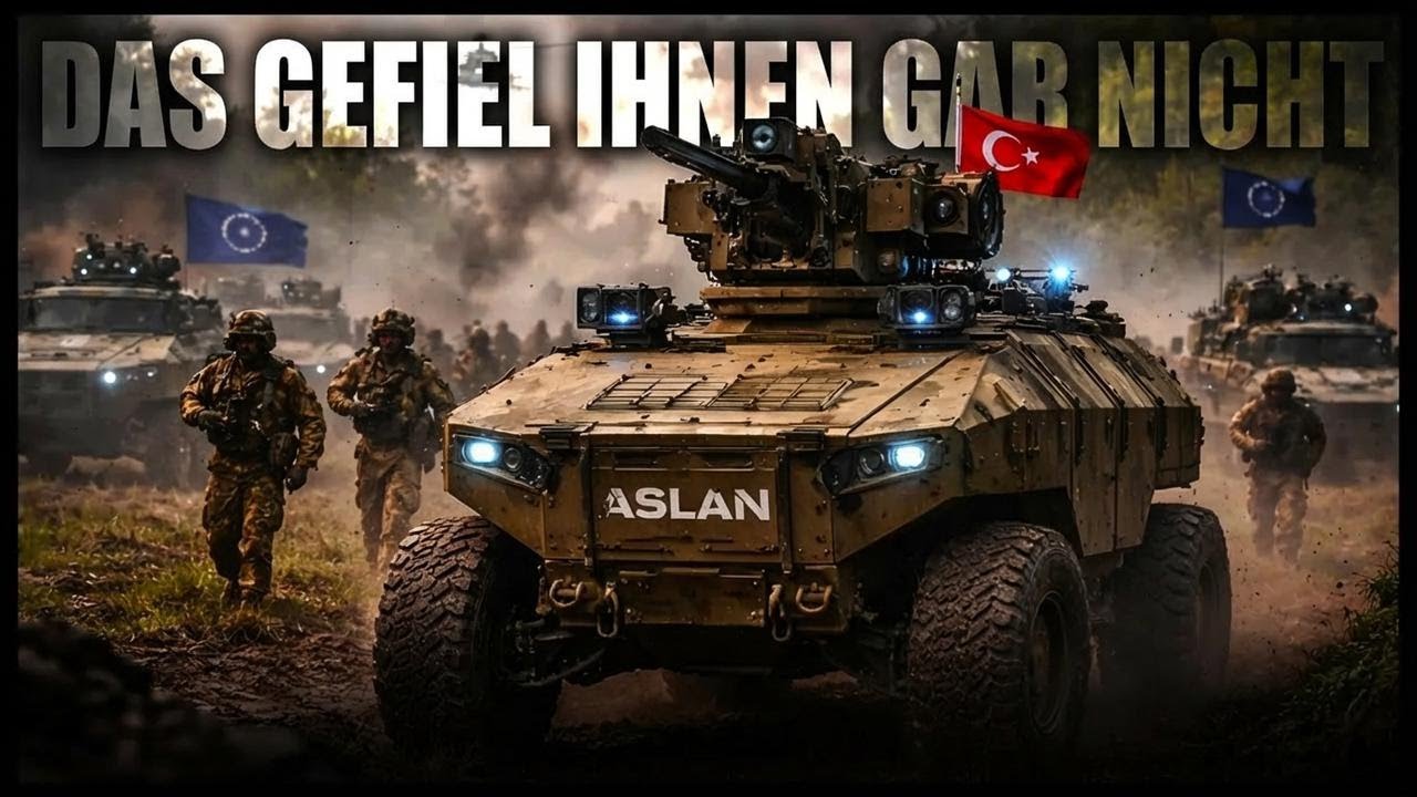 Zum ersten Mal: Türkisches UGV ASLAN nimmt an NATO-Übung teil