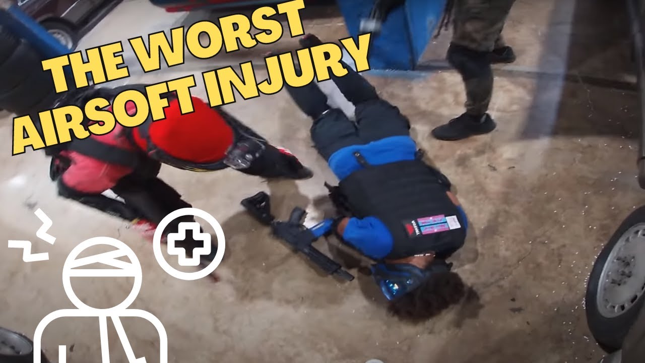 The Worst Injury Ever In Airsoft: Miami Airsoft