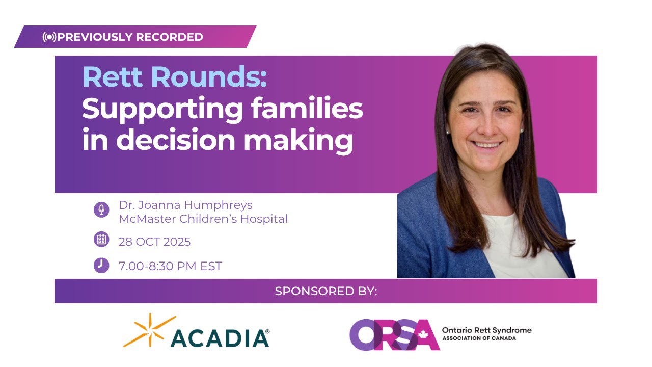 Rett Rounds: Supporting Families in Decision Making