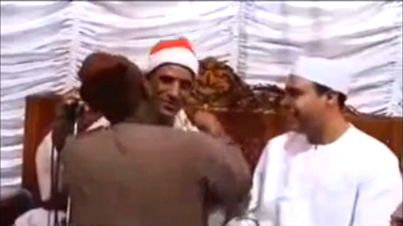 دموع الشيخ على الحسينى فرح الشيخ شعبان عبد الجيد اشمون ابورقبه 14_6_2014