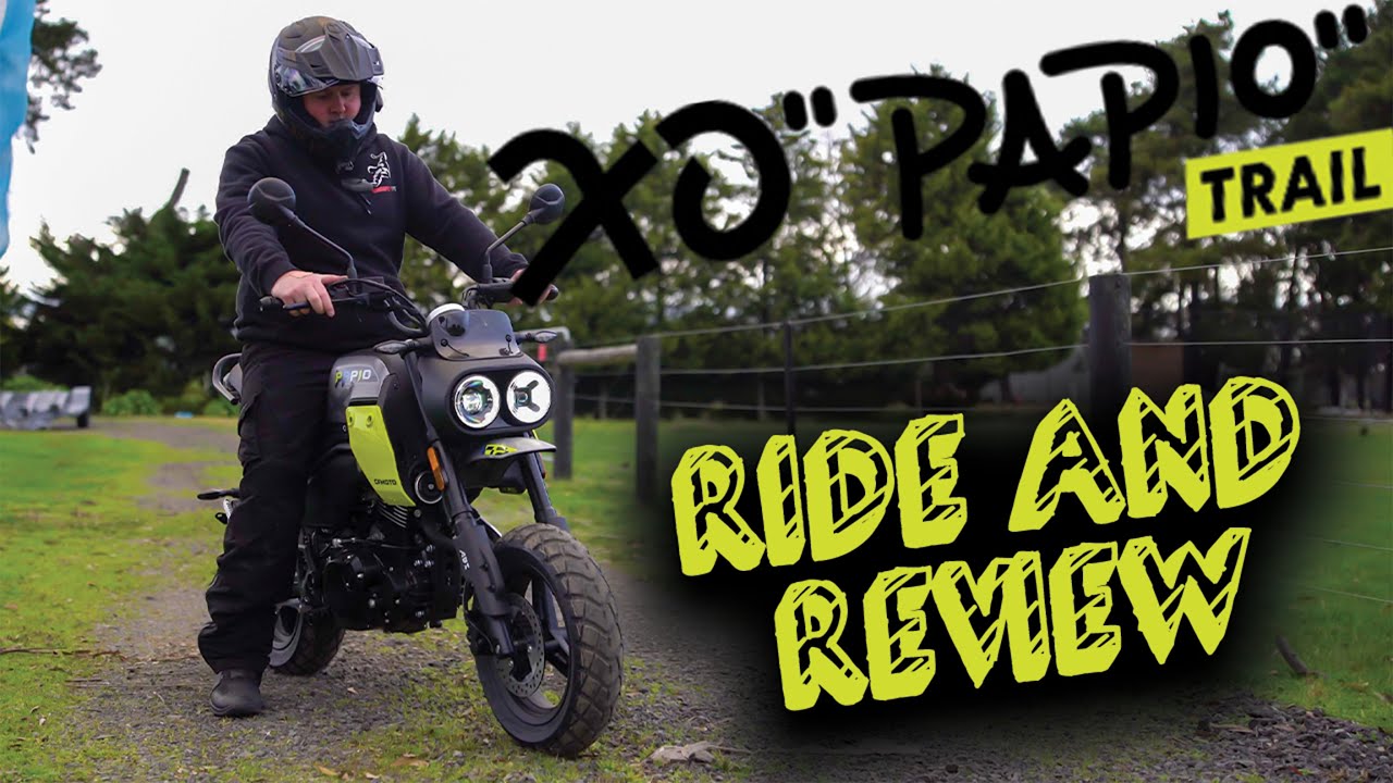 Riding the New CFMOTO Papio XO Trail - The 9HP Mini Weapon!