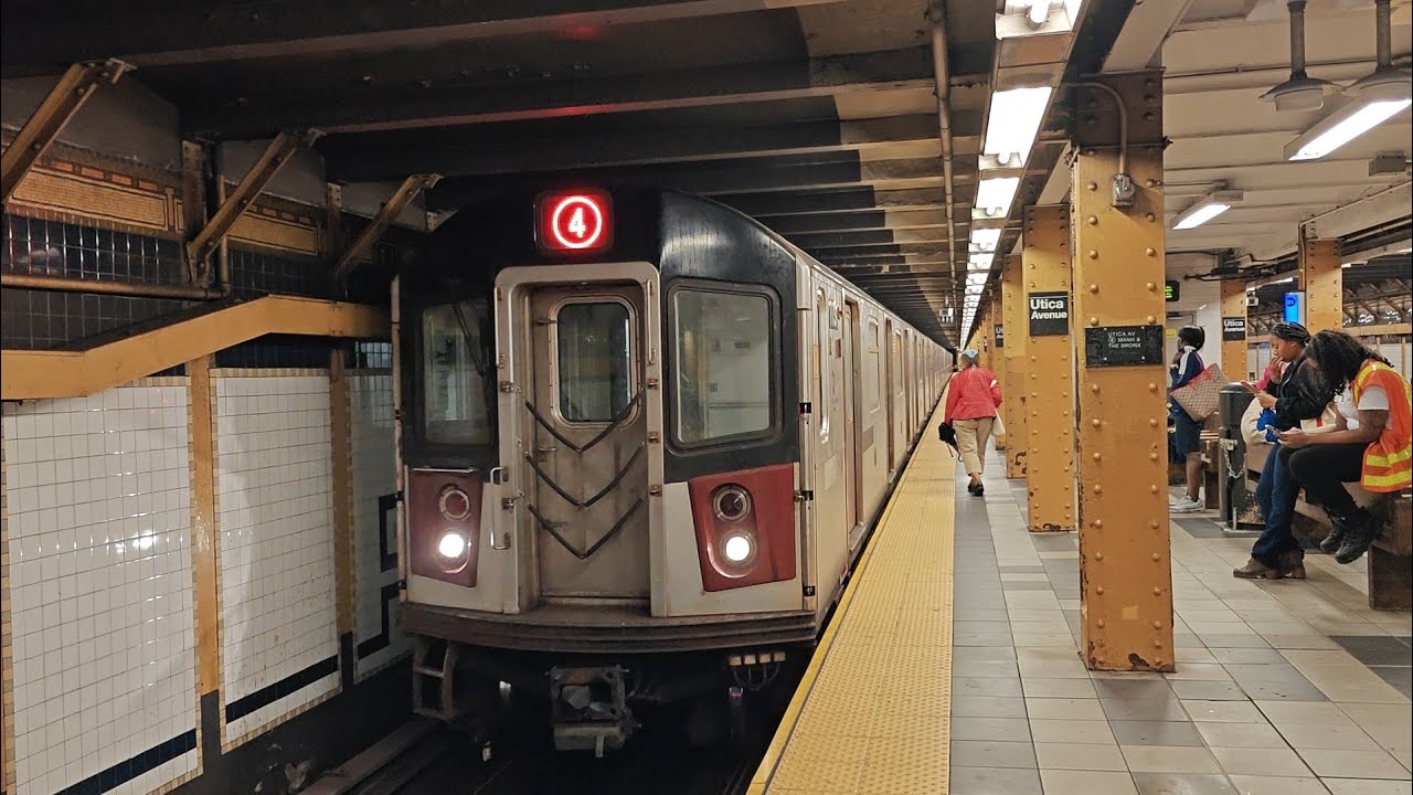 NYC Subway IRT (4) Lexington Avenue Express Train Full Ride From Crown Heights-Utica Av to Woodlawn