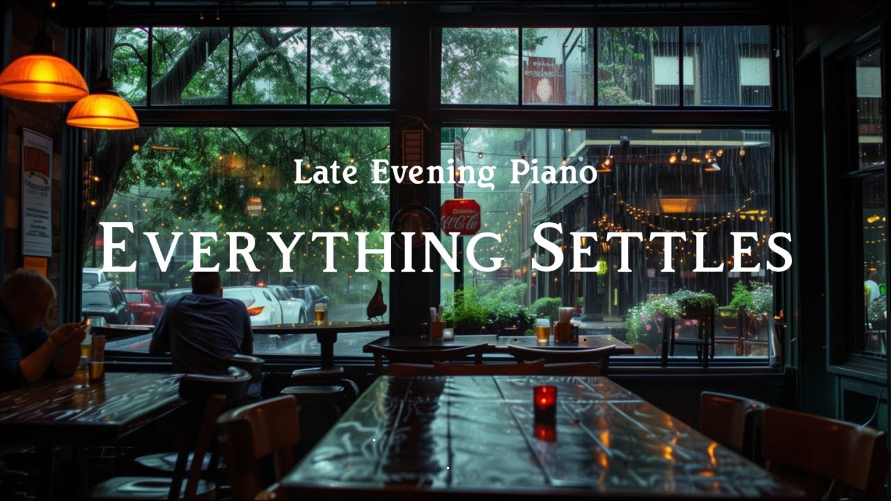 Late Evening Piano Groove III 🌙 Everything Settles Here