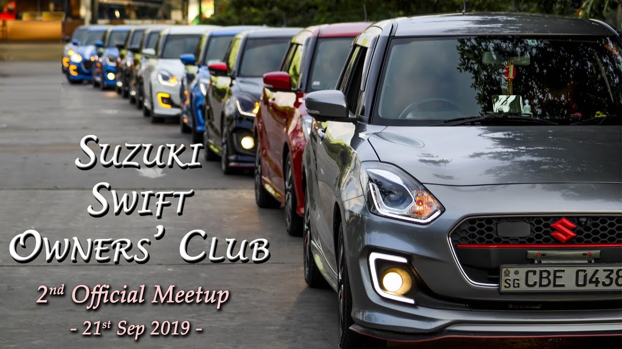 Suzuki Swift Owners 2nd Official Meetup - LK | 21/09/2019