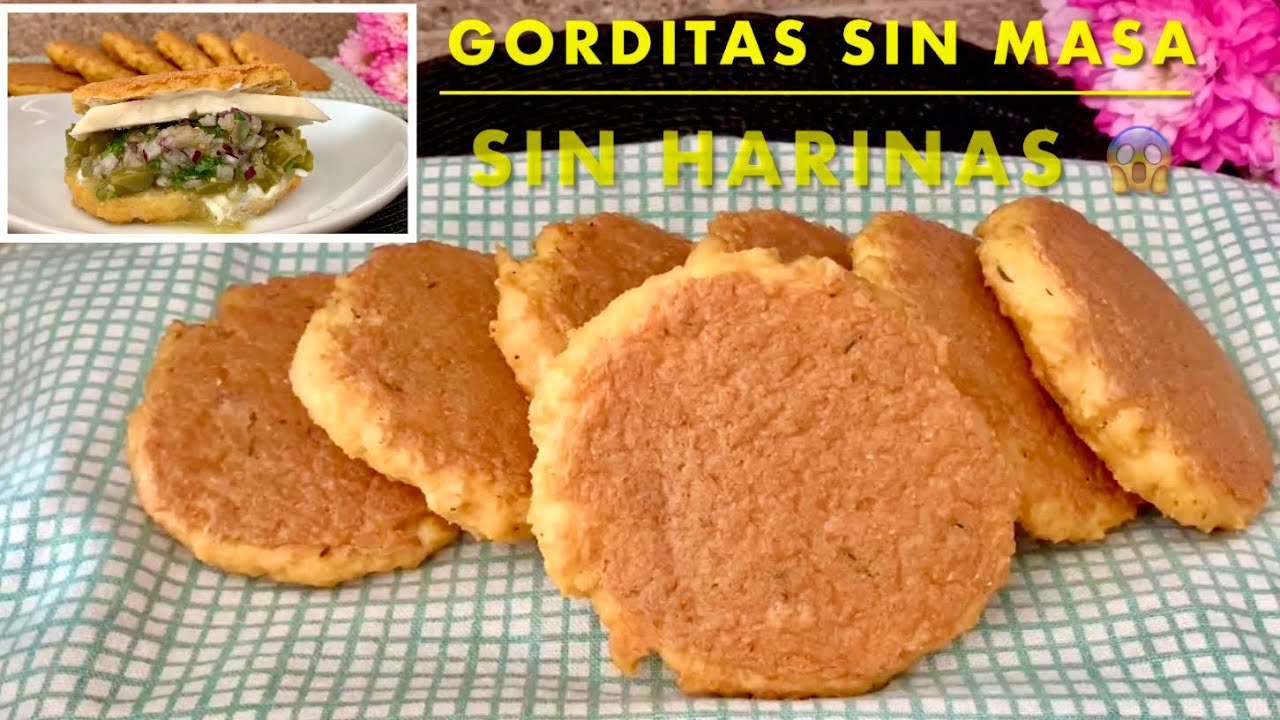 GORDITAS SIN MASA BAJAS EN CARBOHIDRATOS SIN GLUTEN SIN FREÍR / MAY /KETO #gorditas #may