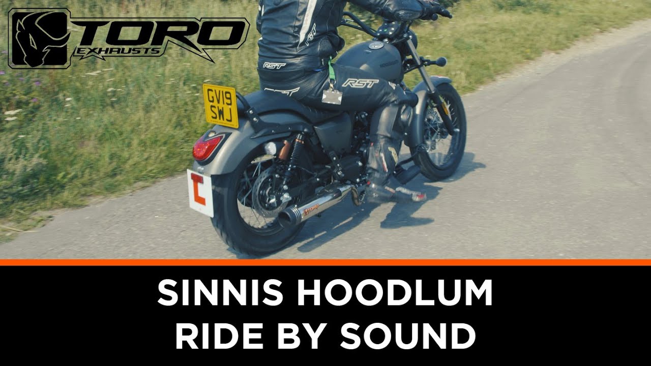 Sinnis Hoodlum Toro Exhaust Sound Ride By