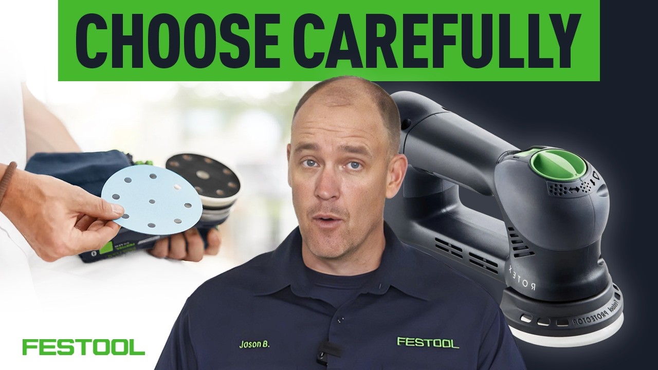 Choosing the Right Festool Sander with @bentswoodworking
