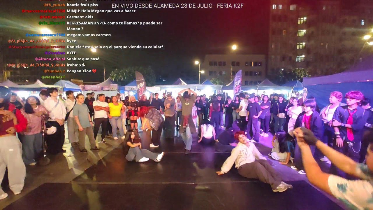 EN VIVO🔴 KPOP RANDOM DANCE EN PER&Uacute; LIMA ALAMEDA 28 DE JULIO  🕺💃