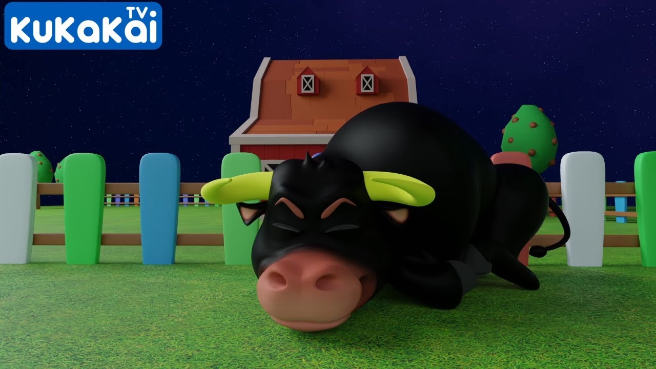 Deixa o BOI DA CARA PRETA dormir, se não ele fica bravo - KuKaKai Tv | Vídeo Infantil | Português