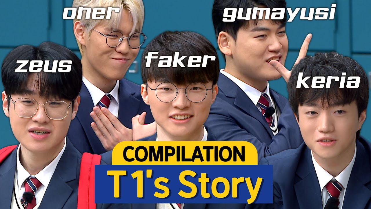 [Knowing Bros] Don't You Want to Know T1's Every Behind of Story?😊 (ENG SUB)