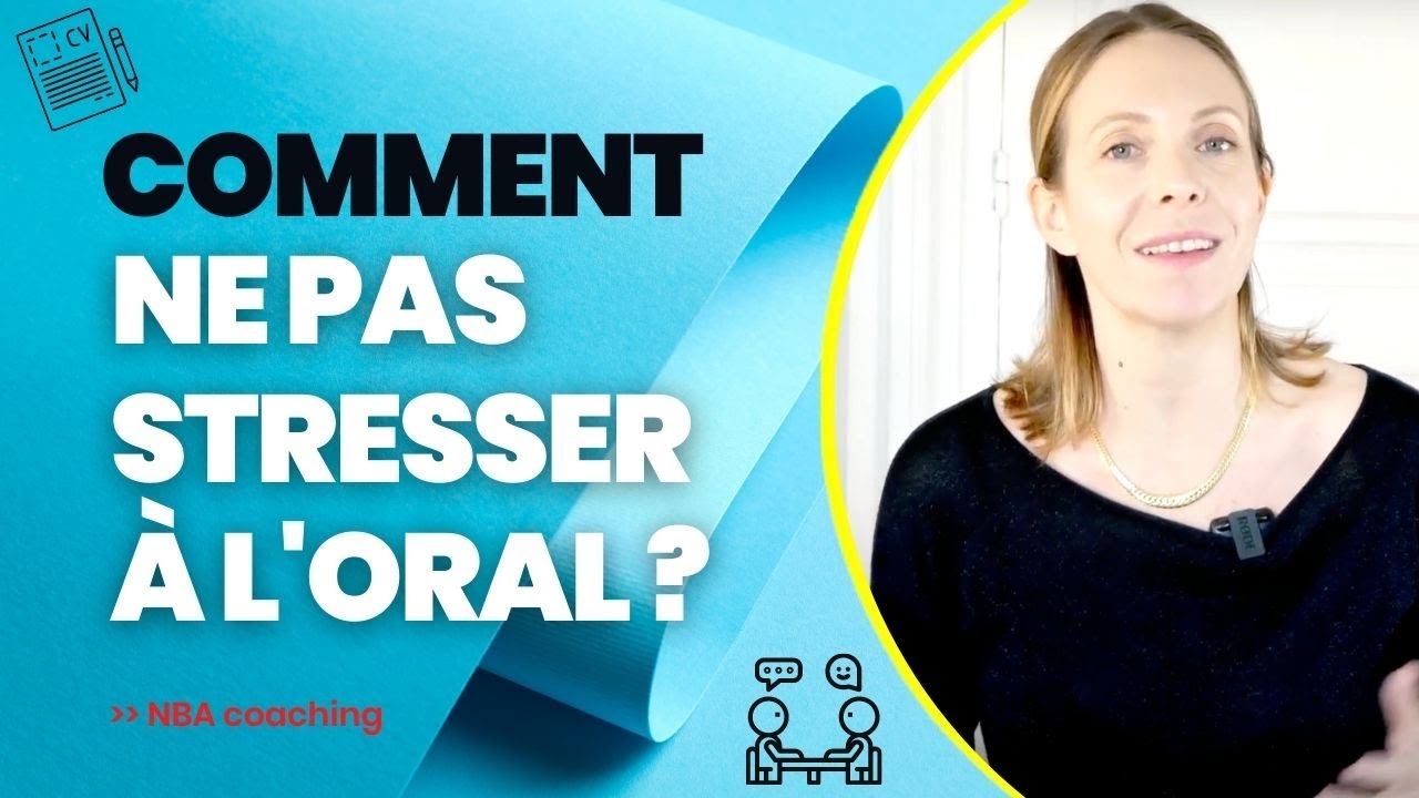 COMMENT NE PAS STRESSER À L'ORAL ? Mes solutions miracles !