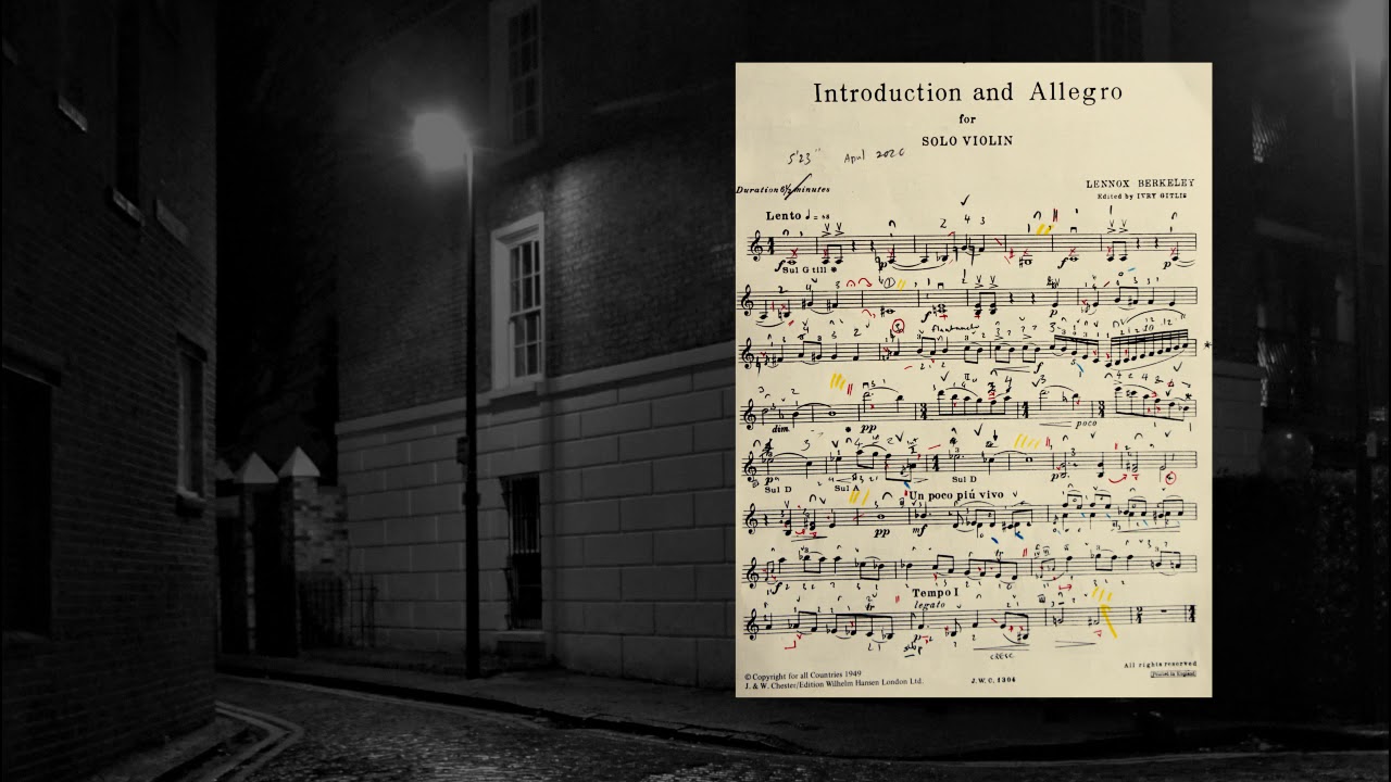Lennox Berkeley - Introduction & Allegro (1949)