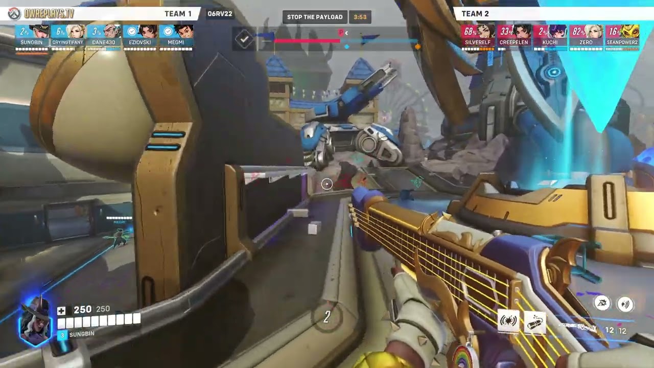 My best Ashe game so far by SUNGBIN — Overwatch Replay 06RV22