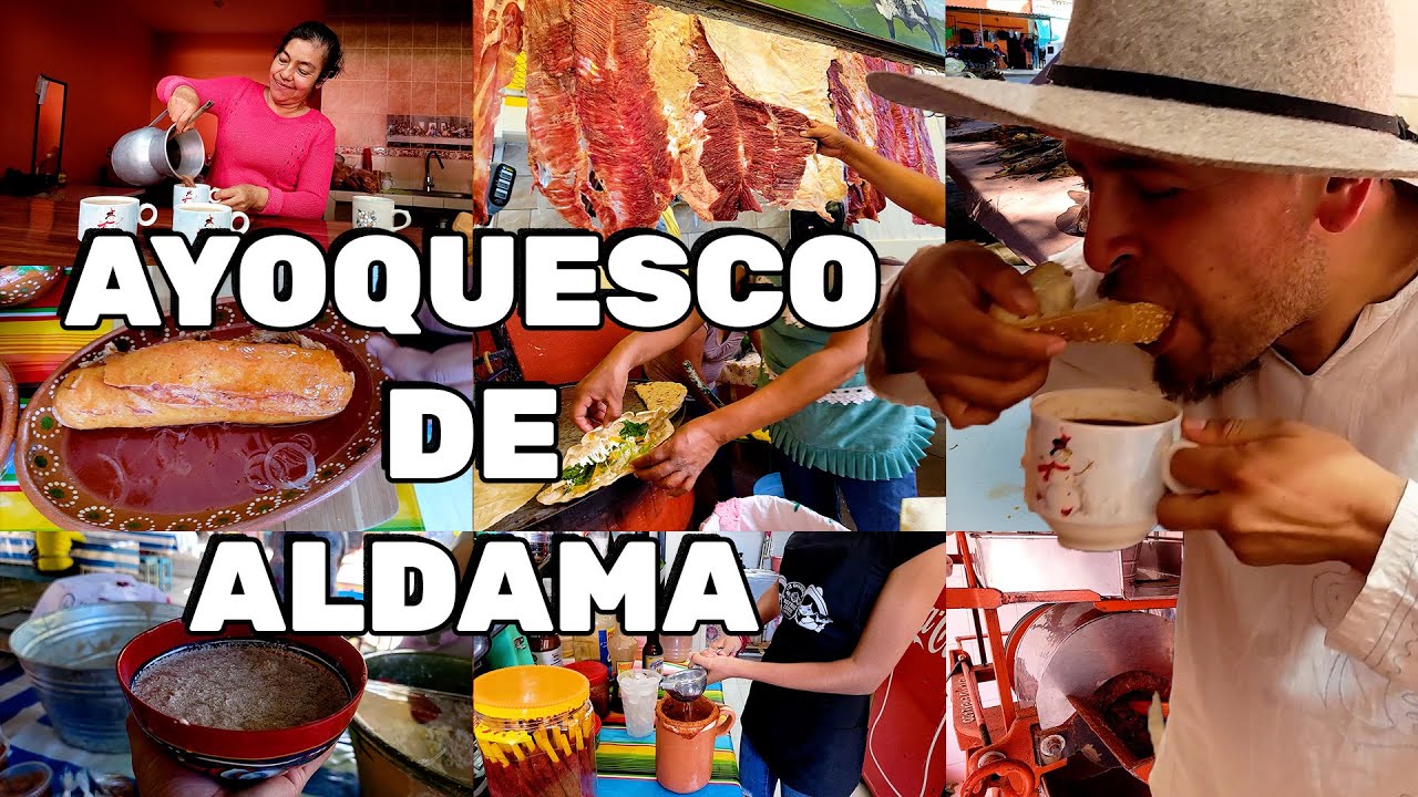 Día de tianguis en Ayoquezco de Aldama