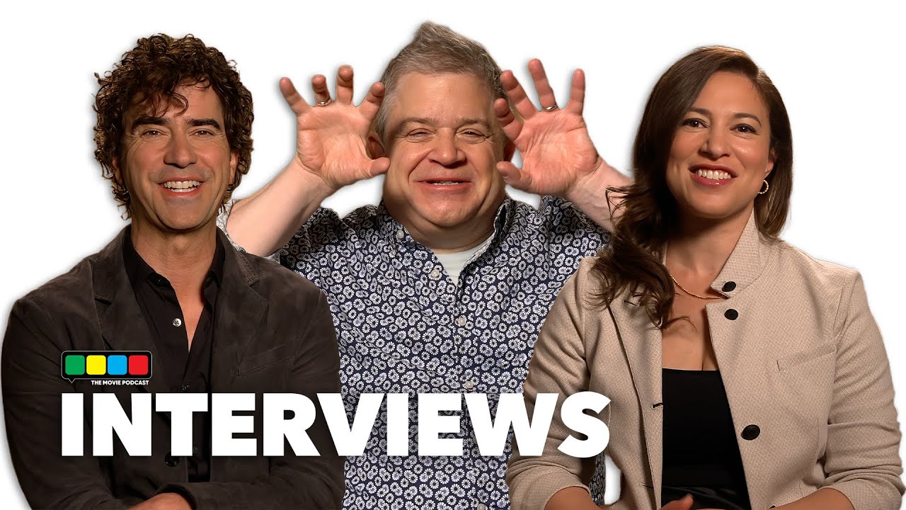 Interview With Patton Oswalt, Hamish Linklater & Monica Beletsky | Manhunt | AppleTV+
