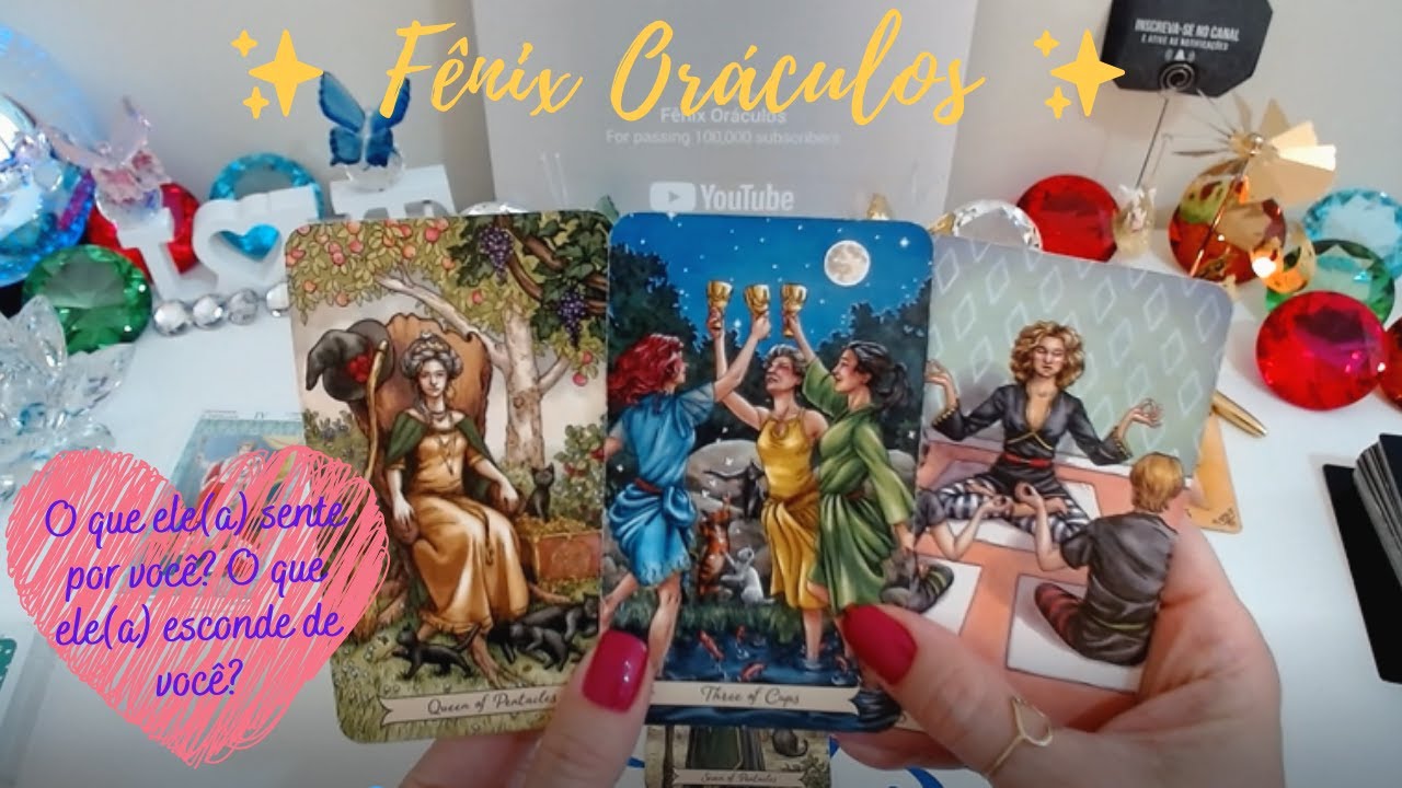 😍O QUE ELE(A) SENTE POR MIM? 😲O QUE ELE(A) ESCONDE DE MIM?🔮Tarot do Amor Responde/ Baralho Cigano