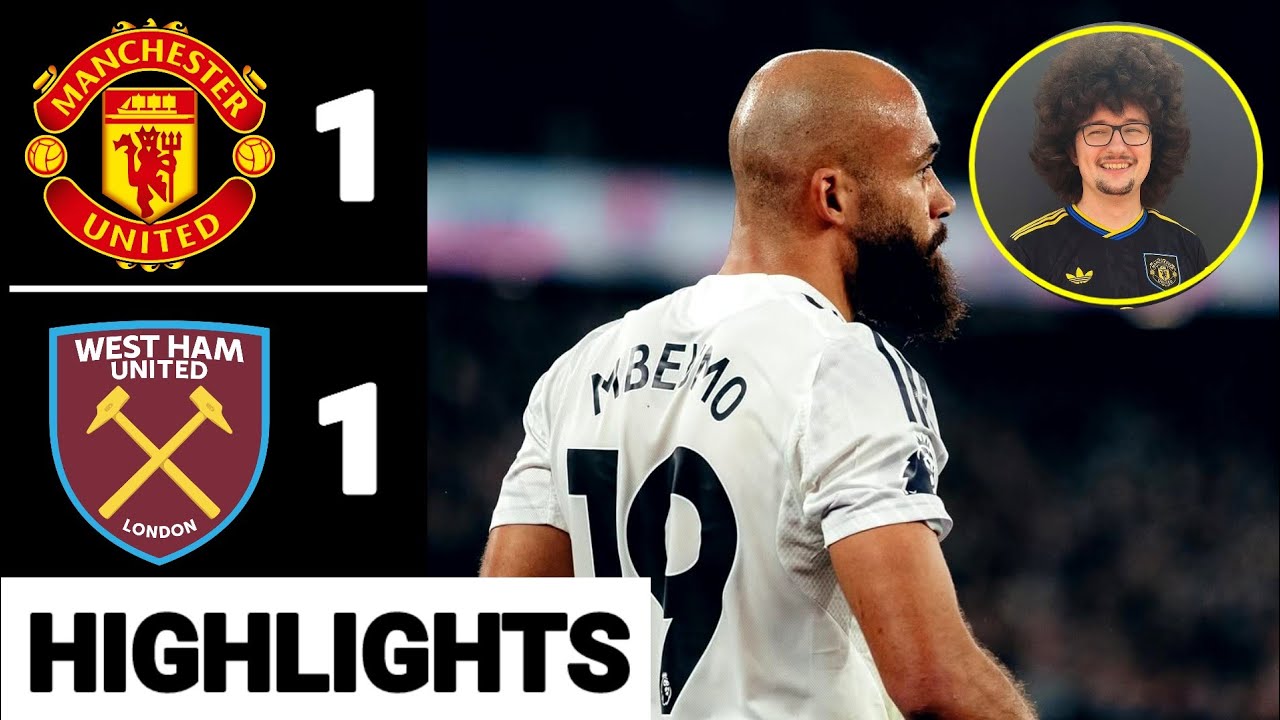 West Ham vs Manchester United 1-1 Extended Highlights & All Goals | Premier League 2025/26